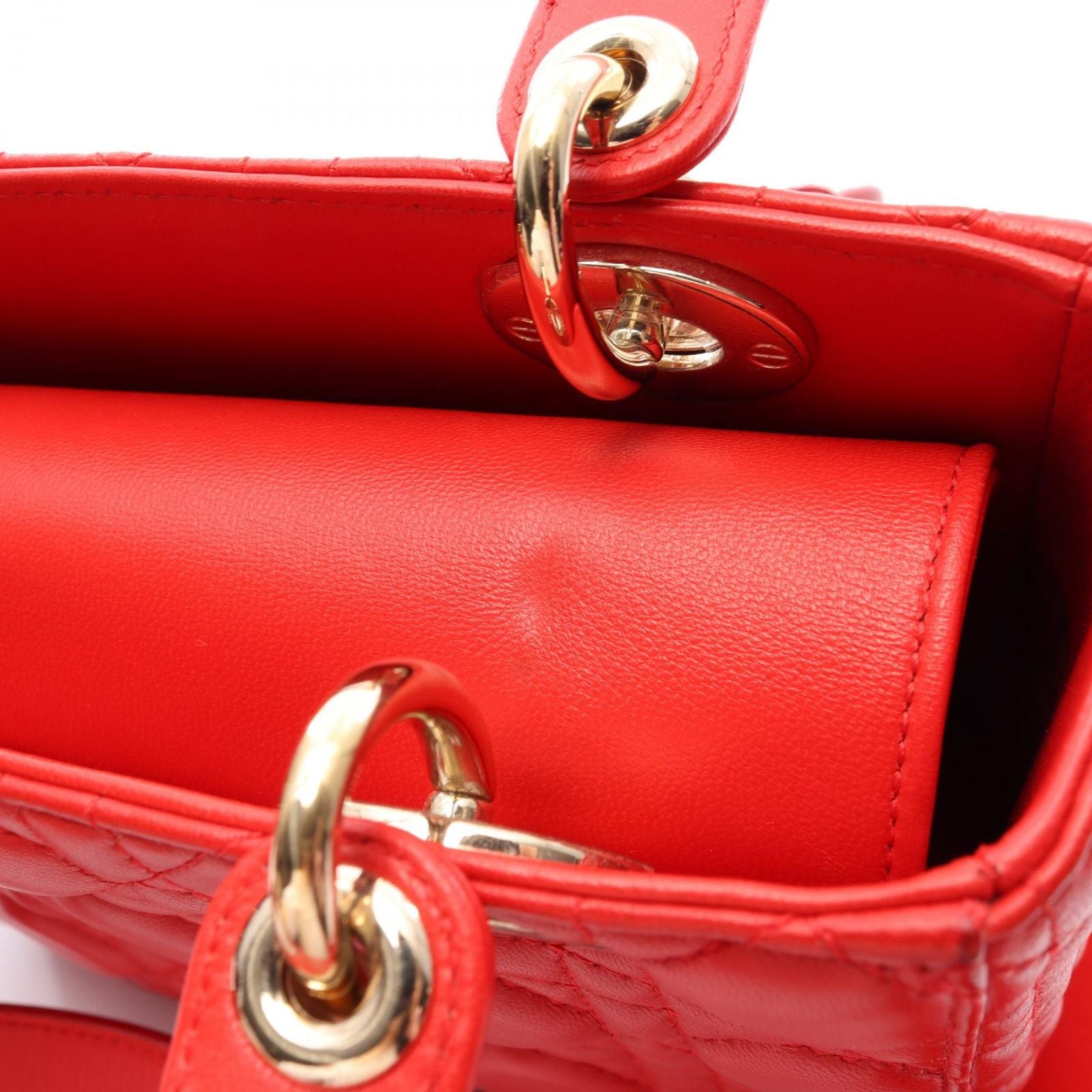Dior Handbag Lady Dior MY Abcdior Lady Dior Smo Cannage 2-Way — view 6