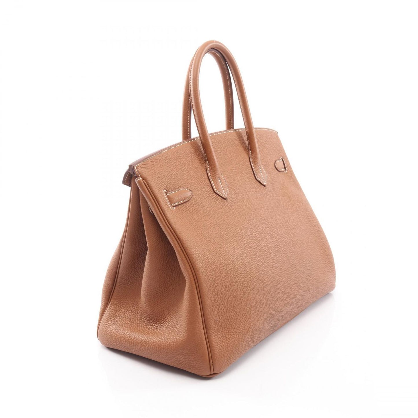 Hermes Handbag Birkin 35 Gold Leather — view 2
