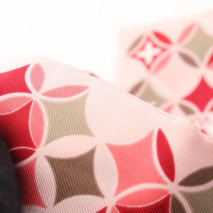Louis Vuitton Scarf Bandeau Ribbon Pink Silk — view 8