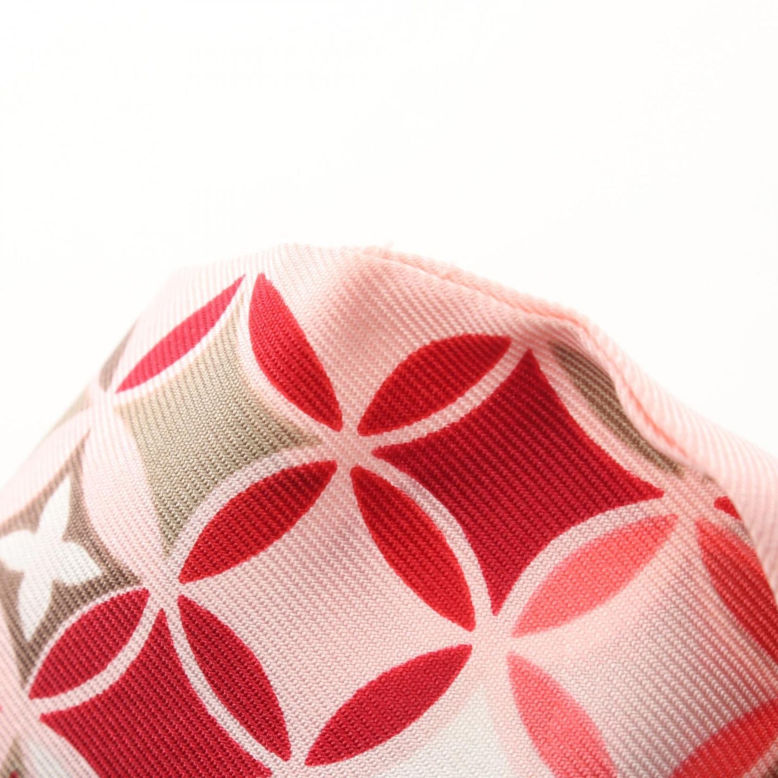 Louis Vuitton Scarf Bandeau Ribbon Pink Silk — view 7
