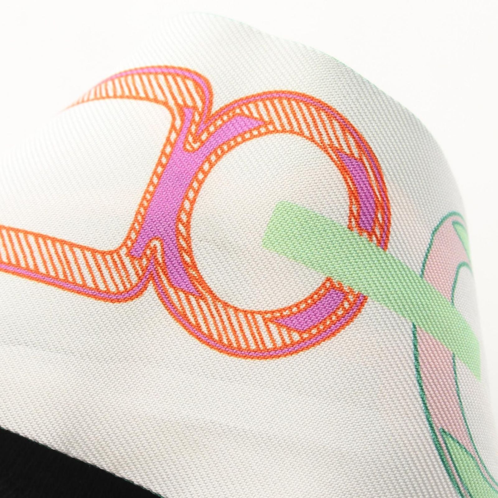 Hermes Scarf Re Boucles Ribbon Silk — view 6