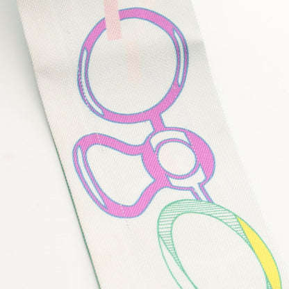 Hermes Scarf Re Boucles Ribbon Silk — view 7