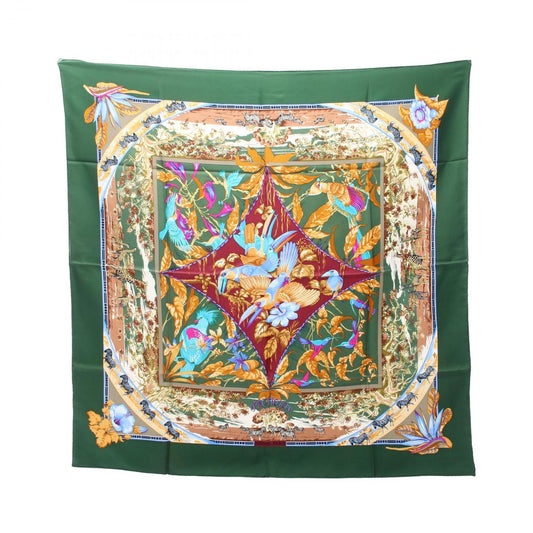 Hermes Scarf Carre 90 Tropiques Multi Silk