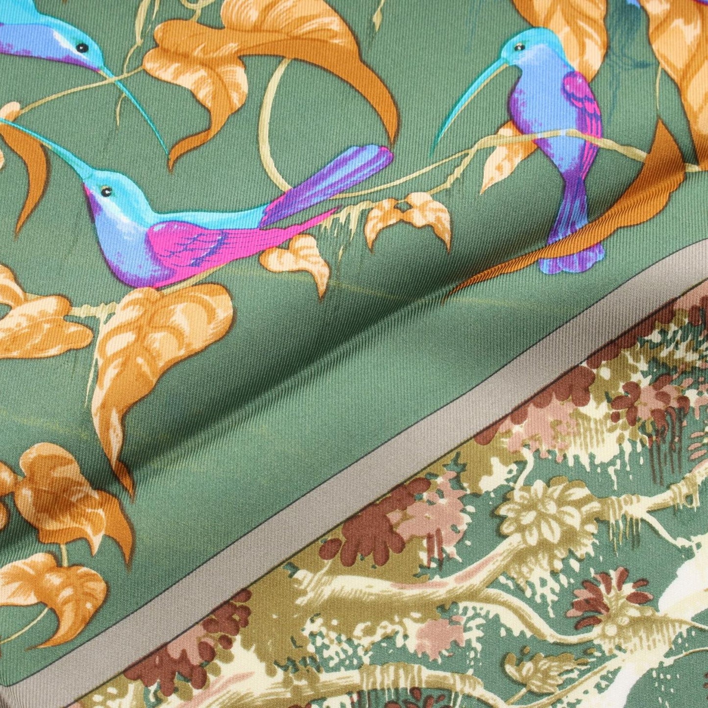 Hermes Scarf Carre 90 Tropiques Multi Silk — view 4