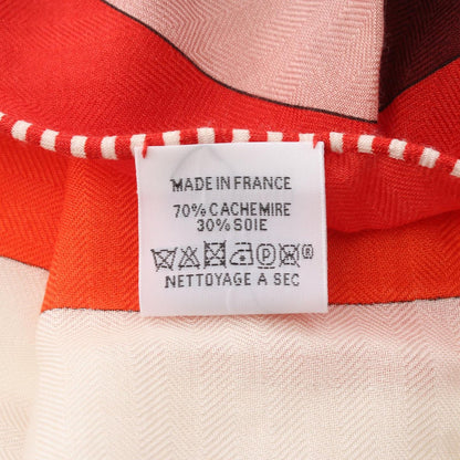 Hermes Scarf Triangle Jean Arcs en Ciel Silk — view 3