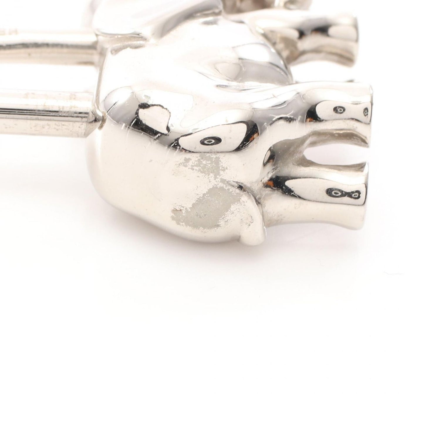 Hermes Charm Cadena Elephant Limited Keychain — view 6