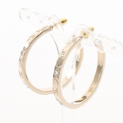Chanel Earrings CC Logo Hoop