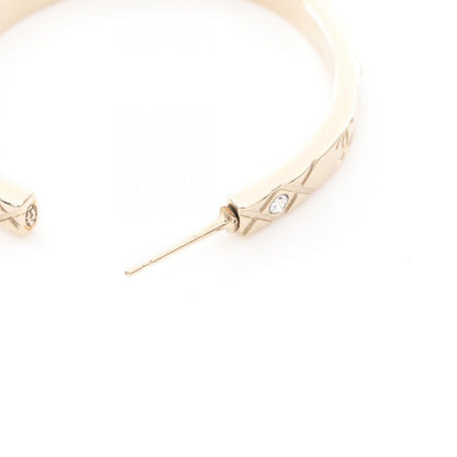 Chanel Earrings CC Logo Hoop — view 7