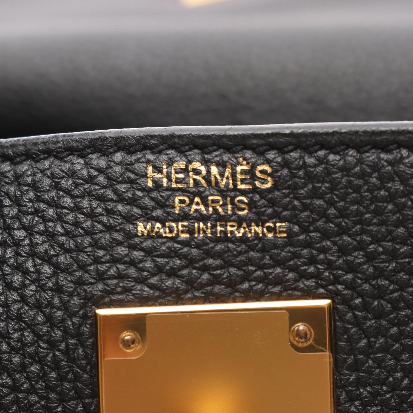 Hermes Handbag Kelly 32 2-Way Retourne Black Leather — view 4