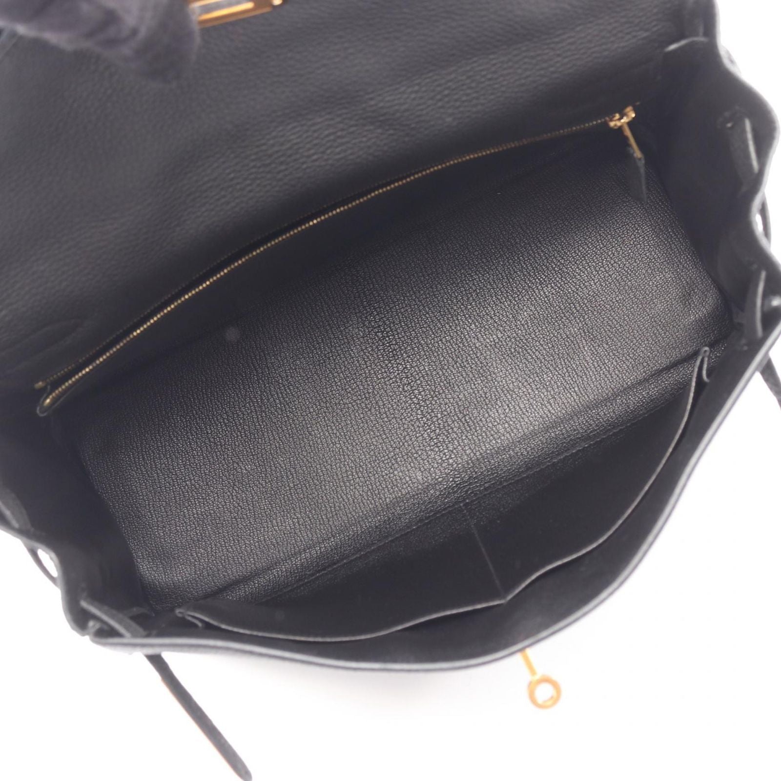 Hermes Handbag Kelly 32 2-Way Retourne Black Leather — view 3