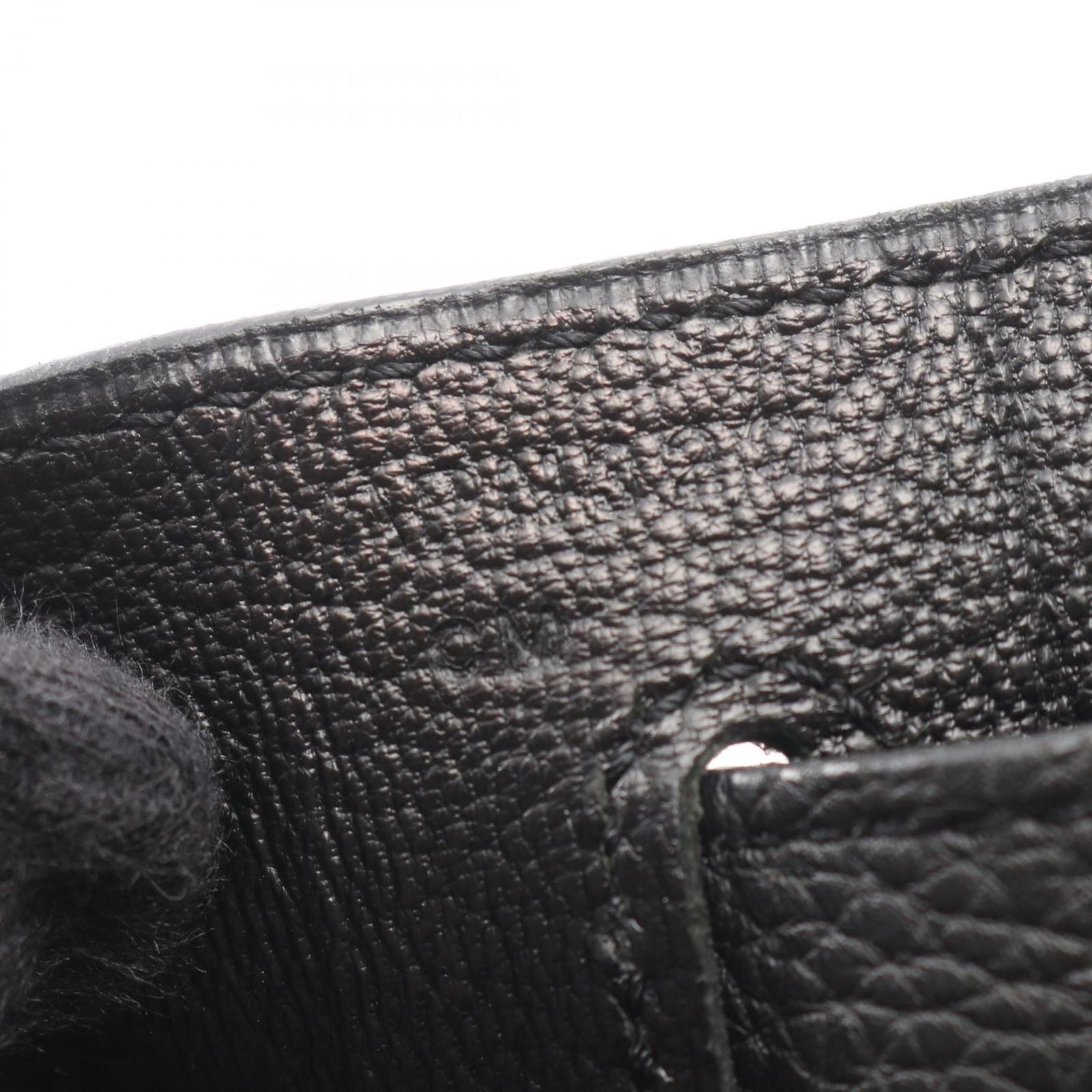 Hermes Handbag Kelly 32 2-Way Retourne Black Leather — view 5