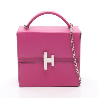 Hermes Shoulder Bag Cinetic 2-Way Magnolia Leather