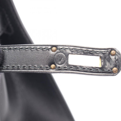 Hermes Handbag Mini Kelly Sellier 2-Way Black Calf — view 5