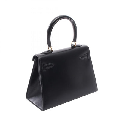 Hermes Handbag Mini Kelly Sellier 2-Way Black Calf — view 2