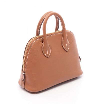 Hermes Handbag Bolide Mini 2-Way Gold Leather — view 2