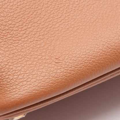 Hermes Handbag Bolide Mini 2-Way Gold Leather — view 7