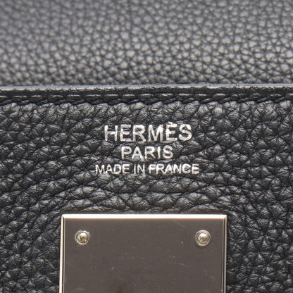 Hermes Handbag Kelly 32 Retourne 2-Way Black Leather — view 4