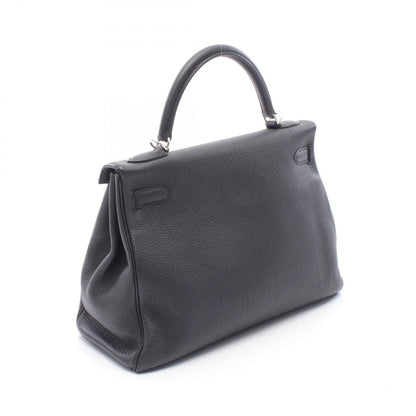 Hermes Handbag Kelly 32 Retourne 2-Way Black Leather — view 2