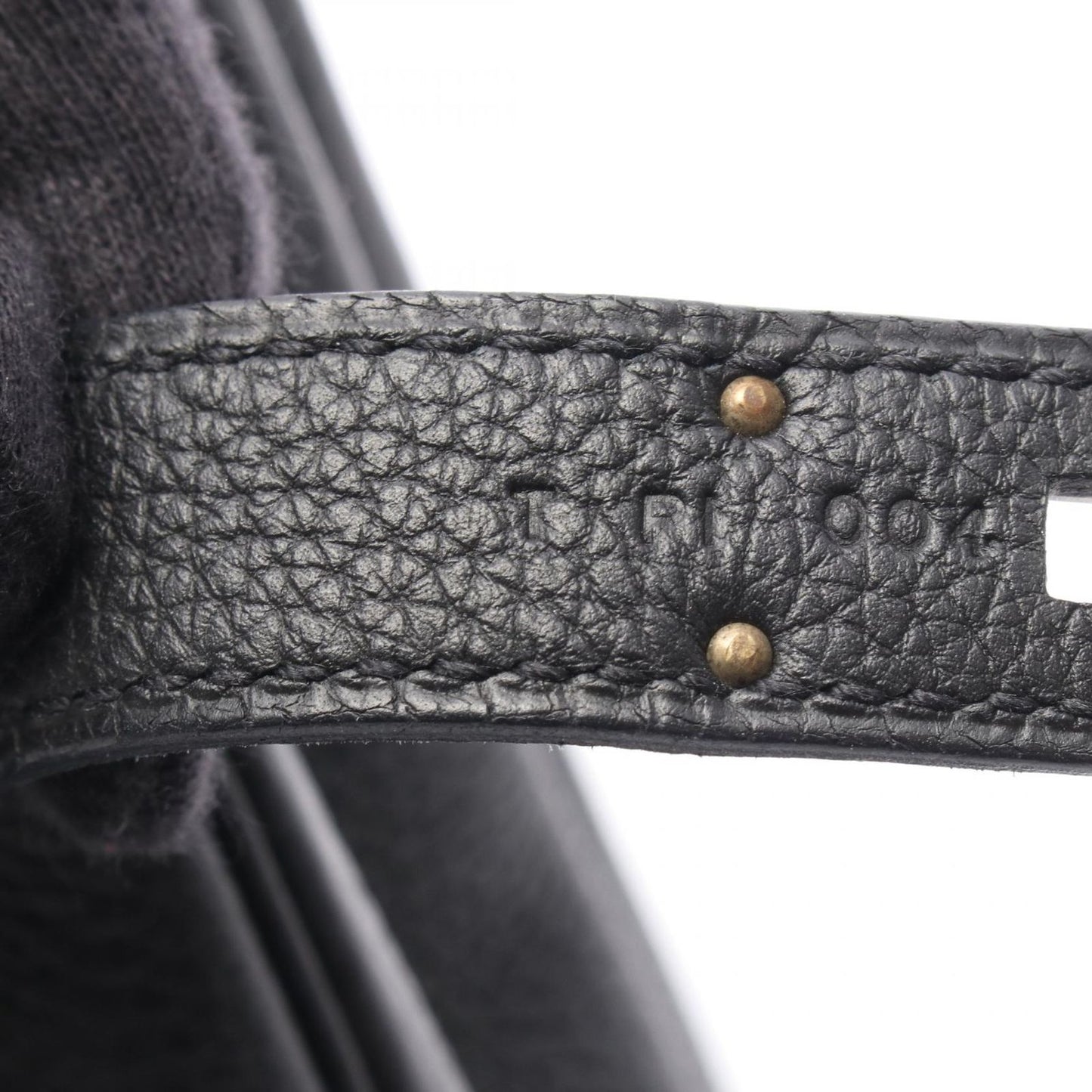 Hermes Handbag Kelly 32 Retourne 2-Way Black Leather — view 5