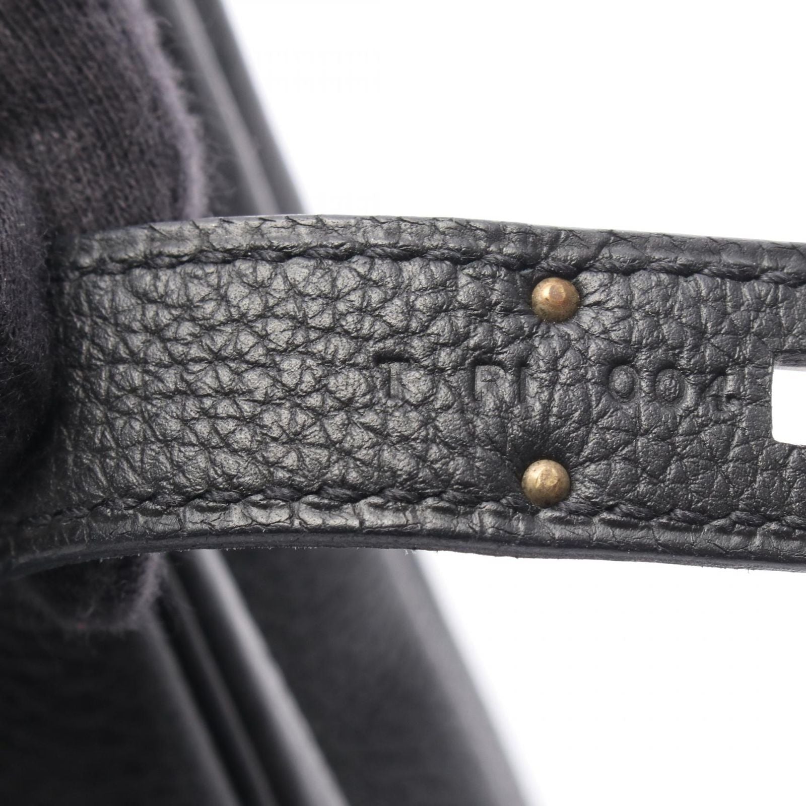Hermes Handbag Kelly 32 Retourne 2-Way Black Leather — view 5