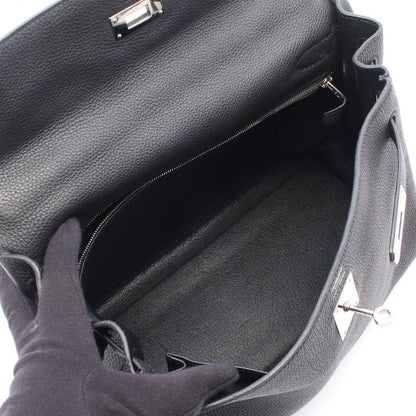 Hermes Handbag Kelly 32 Retourne 2-Way Black Leather — view 3