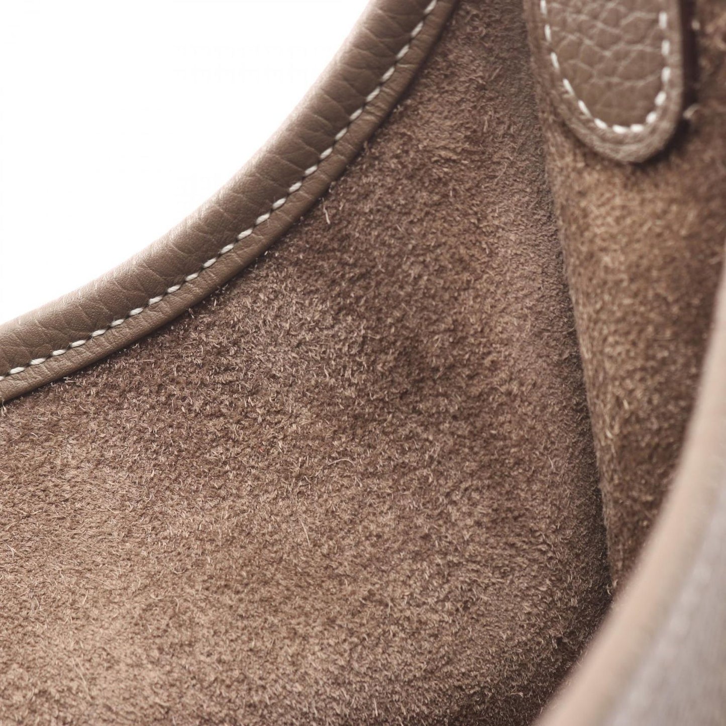 Hermes Shoulder Bag Evelyne 3 Trois PM Etoupe Leather — view 9