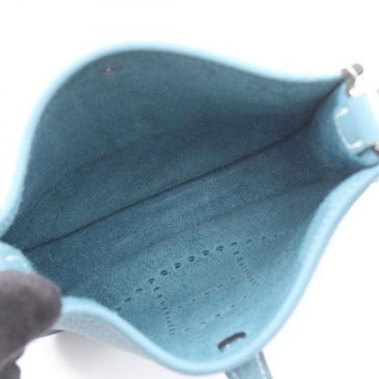 Hermes Shoulder Bag Evelyne TPM Amazon New Blue Jean Leather TPM — view 3