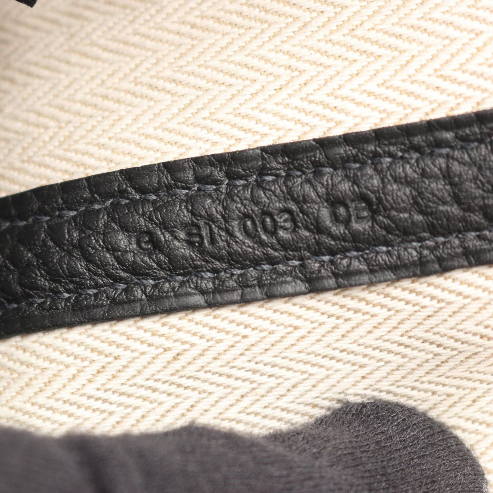 Hermes Tote Garden Party TPM Black Leather — view 5