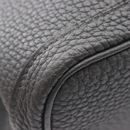 Hermes Tote Garden Party TPM Black Leather — view 6