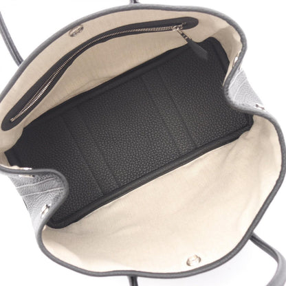 Hermes Tote Garden Party TPM Black Leather — view 3