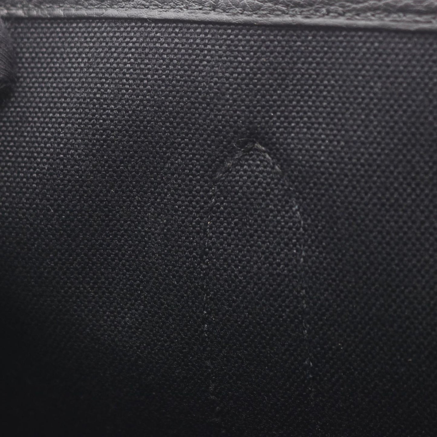 Hermes Tote Garden Party TPM Black Canvas Leather — view 8