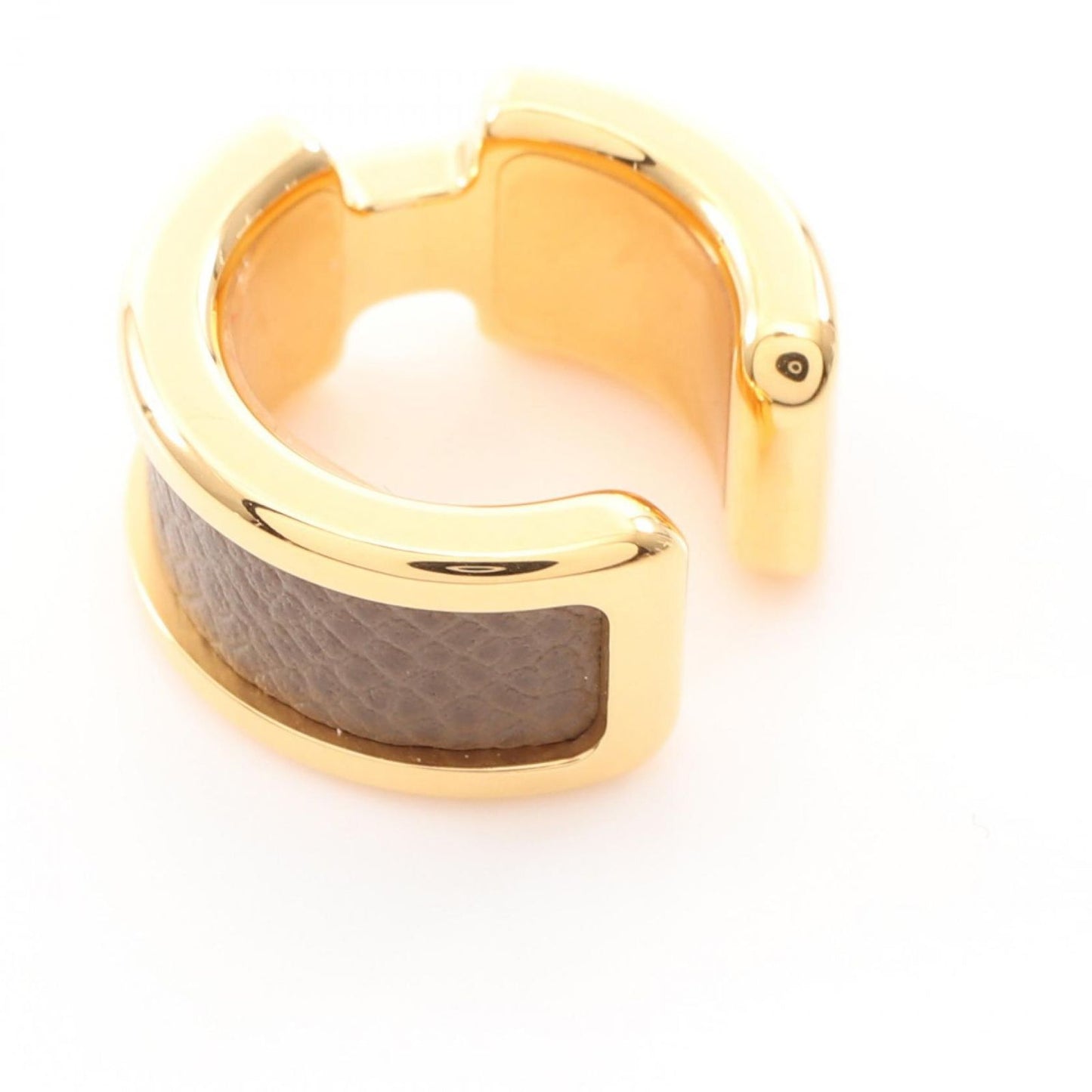 Hermes Earrings Olympe PM Leather — view 4