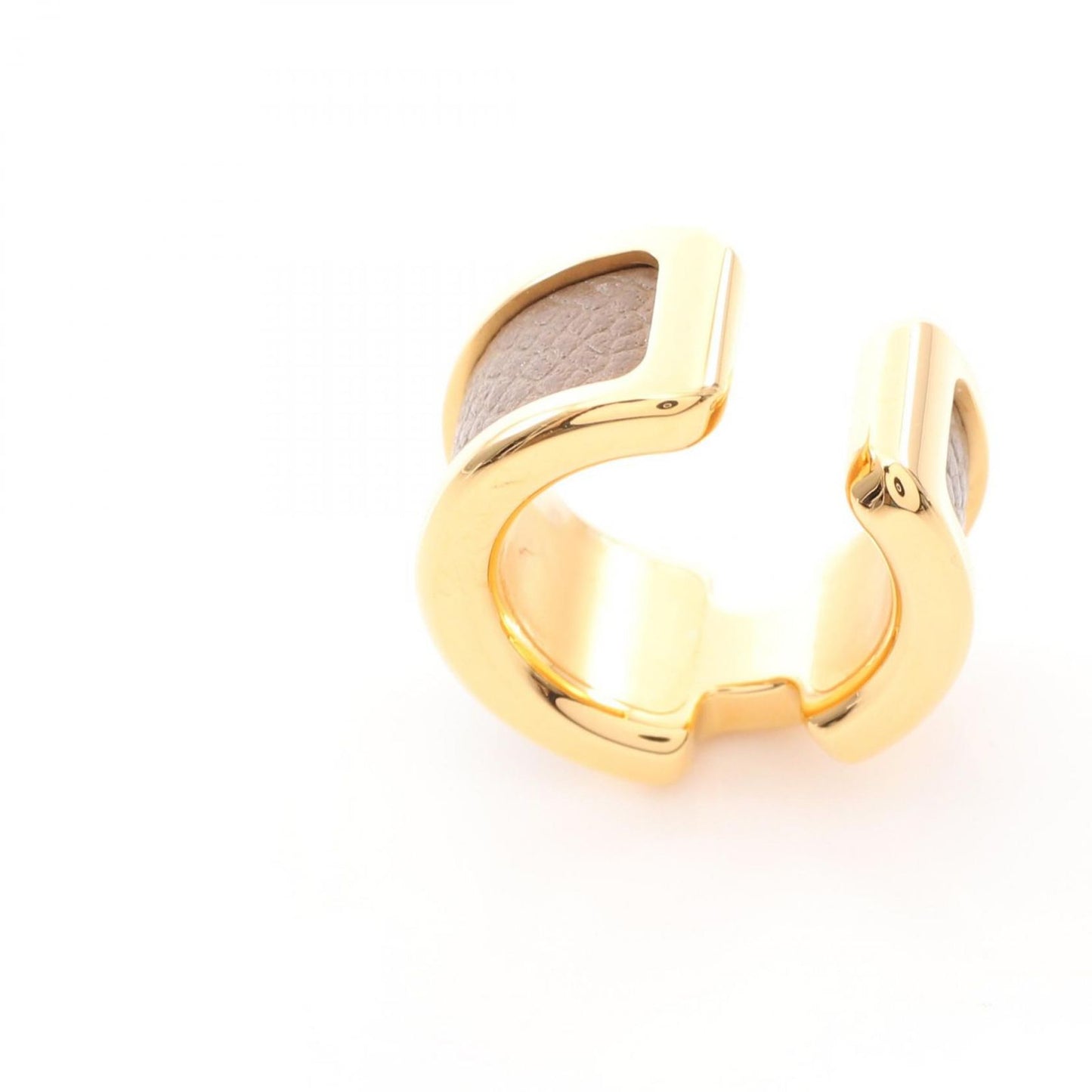 Hermes Earrings Olympe PM Leather — view 5