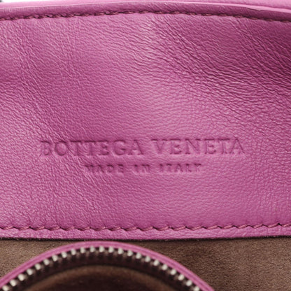 Bottega Veneta Shoulder Bag Intrecciato Bag Purple Leather — view 4