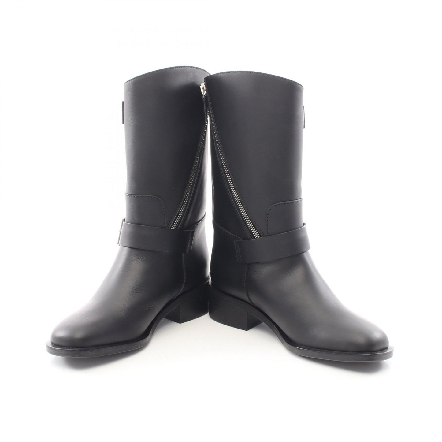 Chanel Boots CC Logo Engineer Leather — view 3
