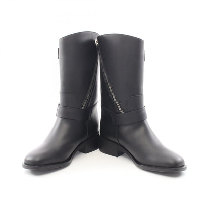 Chanel Boots CC Logo Engineer Leather — view 3
