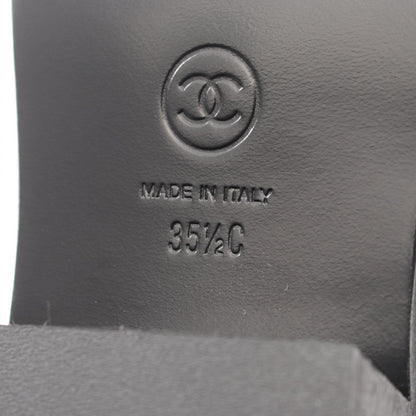 Chanel Boots CC Logo Engineer Leather — view 6