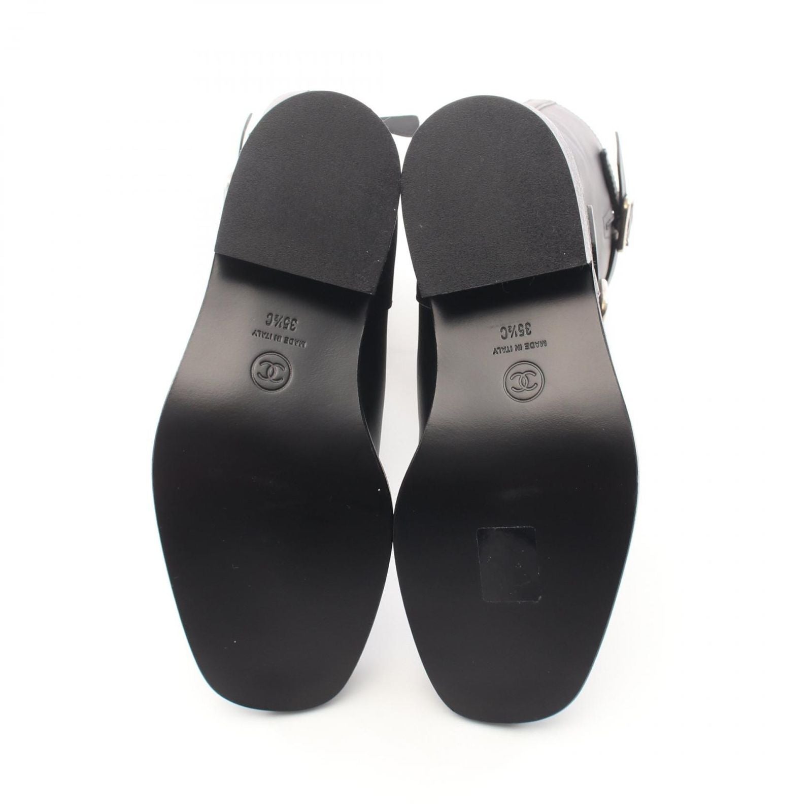 Chanel Boots CC Logo Engineer Leather — view 4