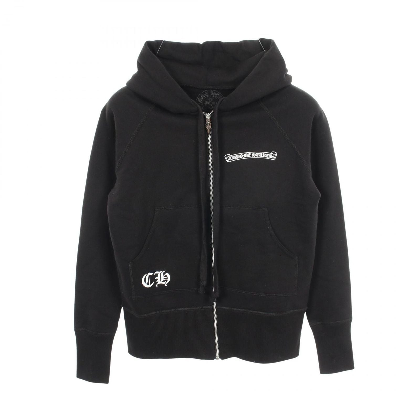 Chrome Hearts Hoodie Flareani Multi Logo Brushed Lining Cotton
