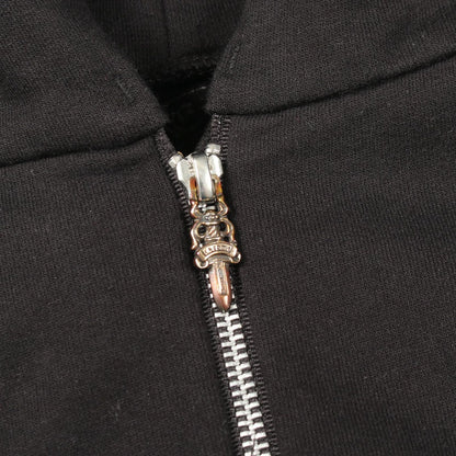 Chrome Hearts Hoodie Flareani Multi Logo Brushed Lining Cotton — view 7