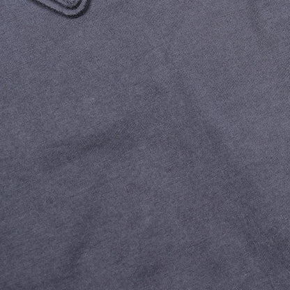 Prada Triangle Logo Long Sleeve Cotton Shirt — view 6