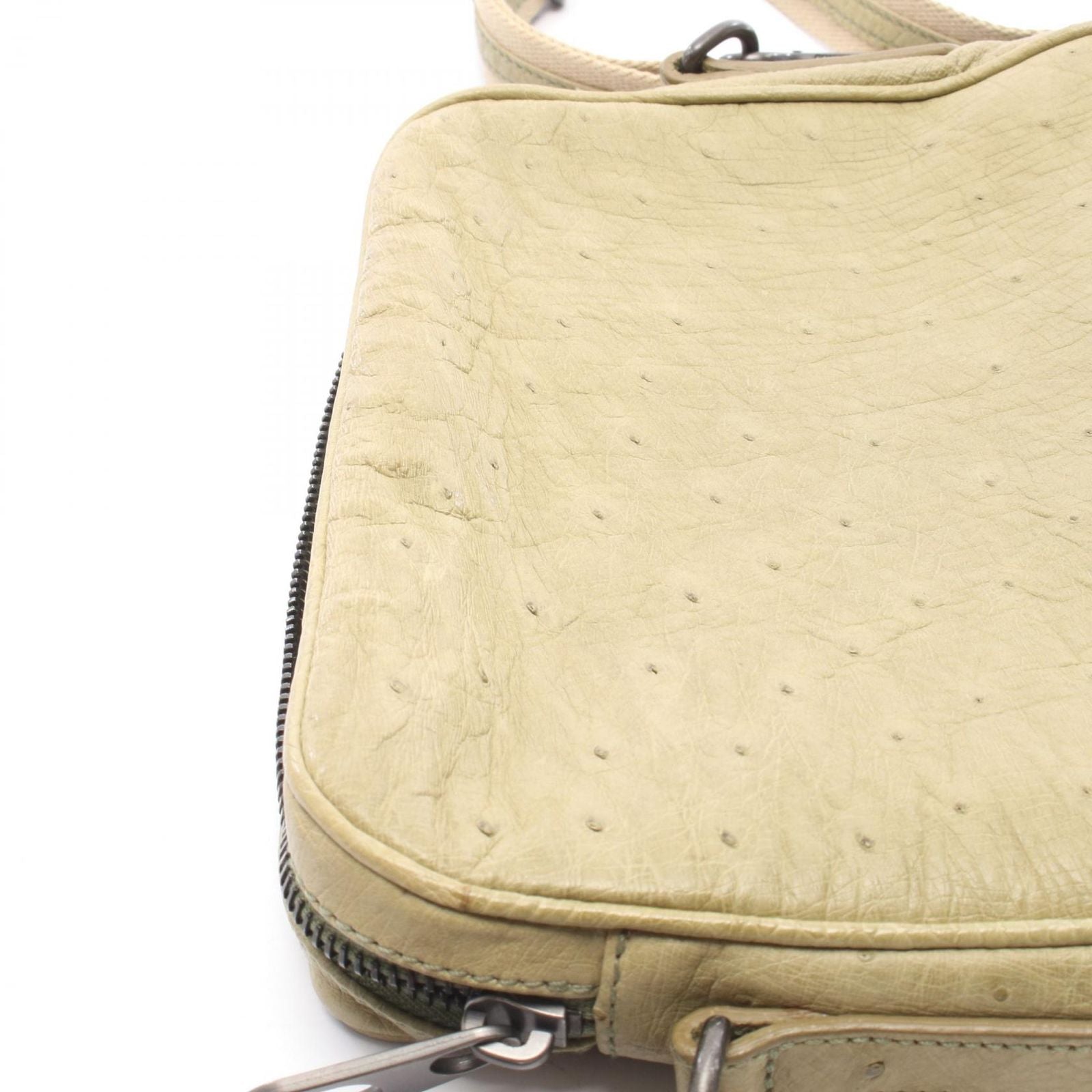 Bottega Veneta Shoulder Bag Intrecciato Light Green Leather — view 9