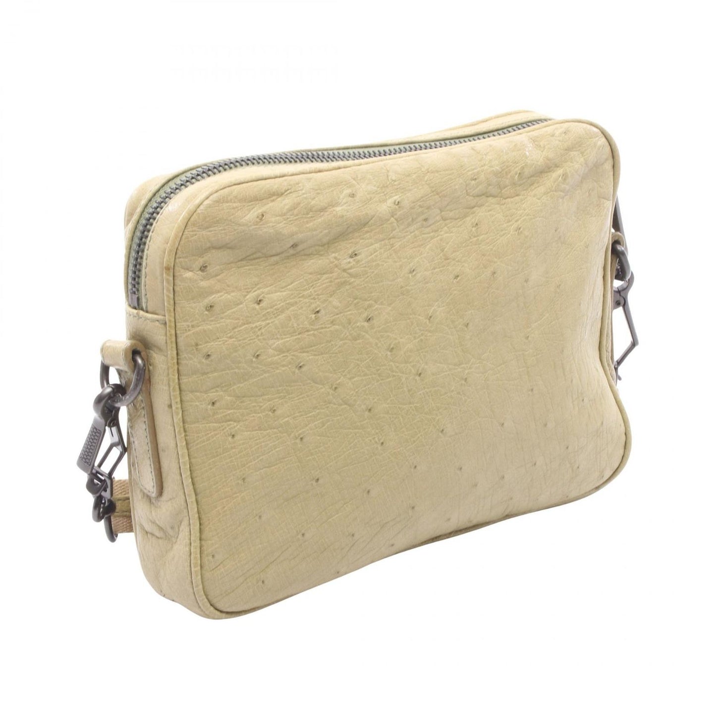Bottega Veneta Shoulder Bag Intrecciato Light Green Leather — view 2