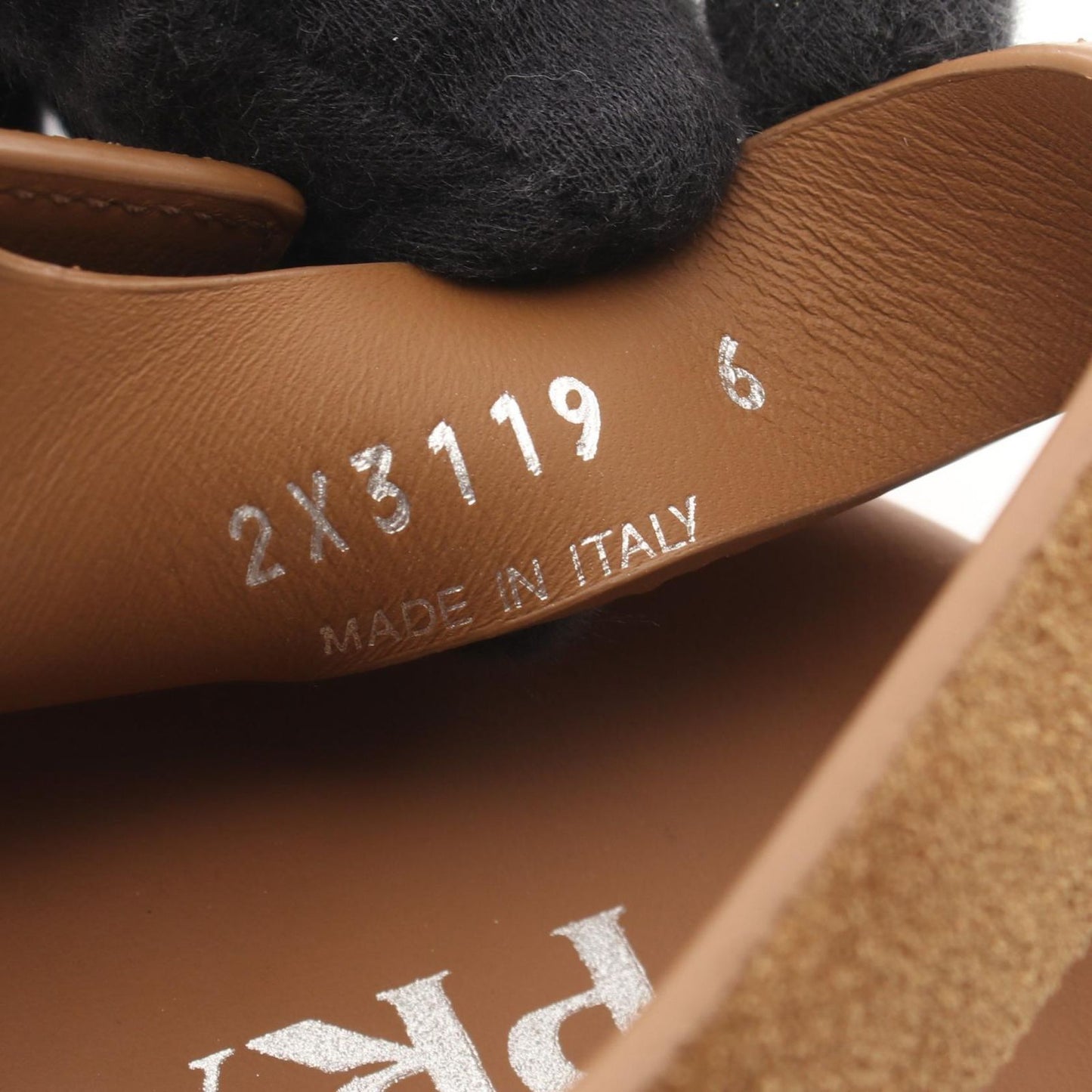 Prada Sandals Triangle Logo Fisherman Beige Suede — view 6
