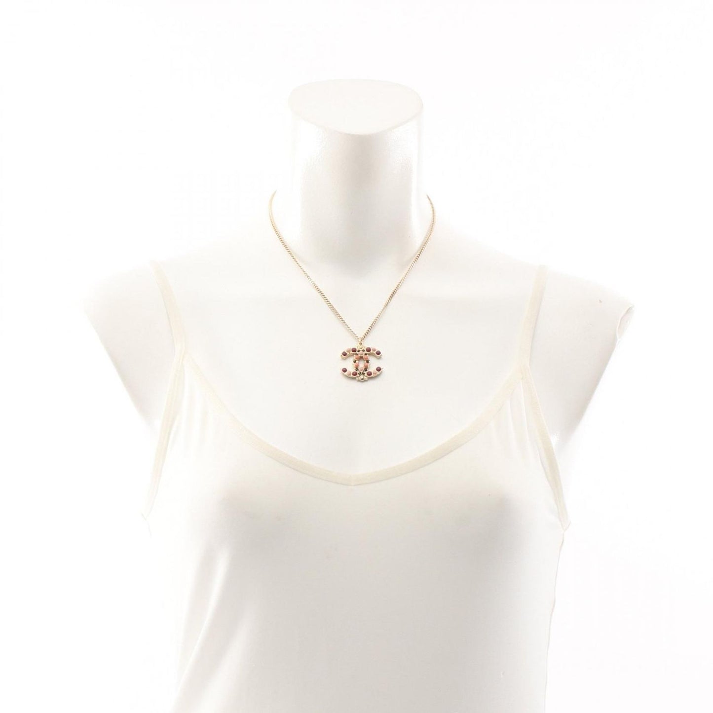 Chanel Necklace CC Logo — view 6