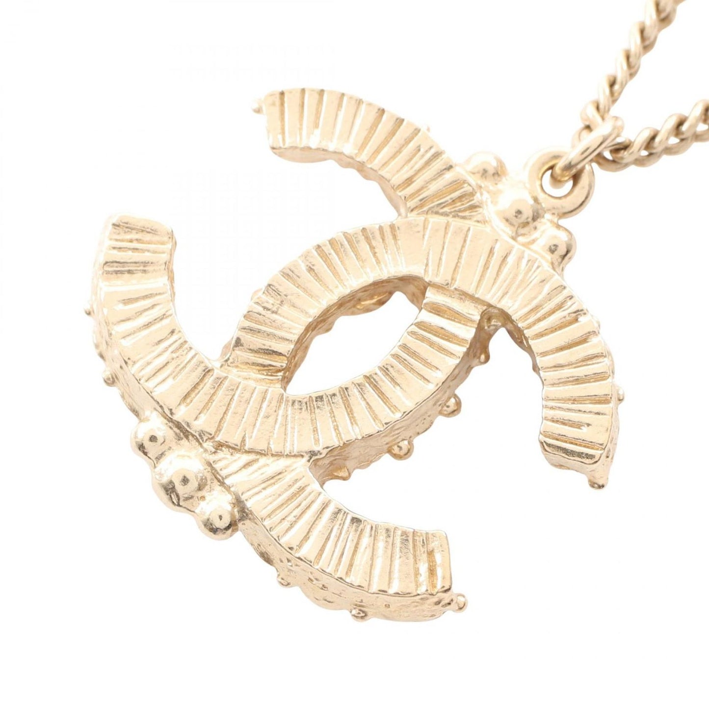 Chanel Necklace CC Logo — view 2
