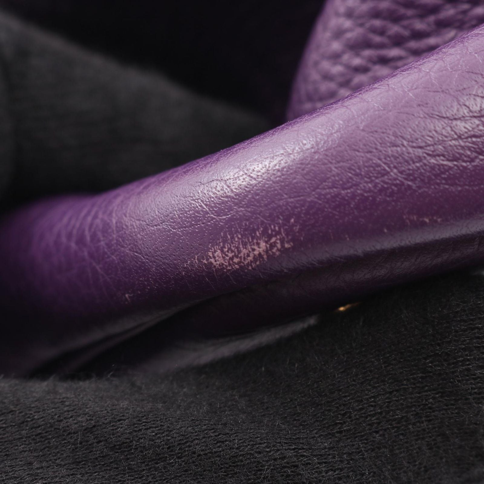 Hermes Handbag Bolide 35 2-Way Ultra Violet Leather — view 6