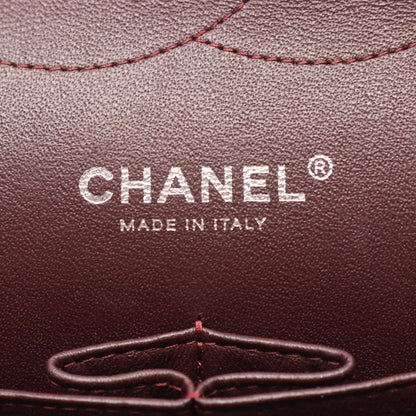 Chanel Shoulder Bag Big Quilted 30 Classic Large Double Flap Black Lambskin — view 4