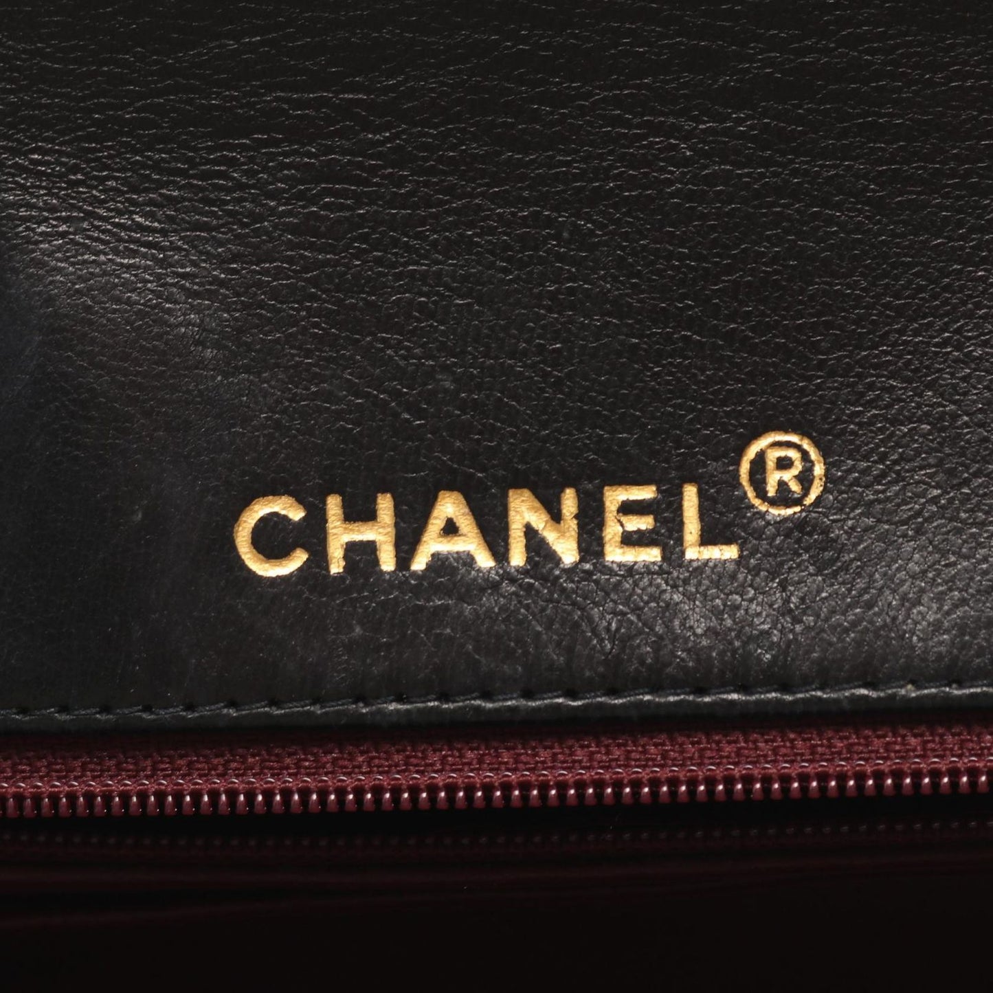 Chanel Shoulder Bag Quilted Diana Flap Black Lambskin Chain — view 4