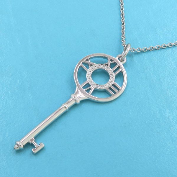 Tiffany & Co Atlaski Charm Diamond Necklace